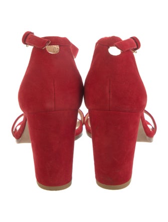 Stuart Weitzman Suede Sandals