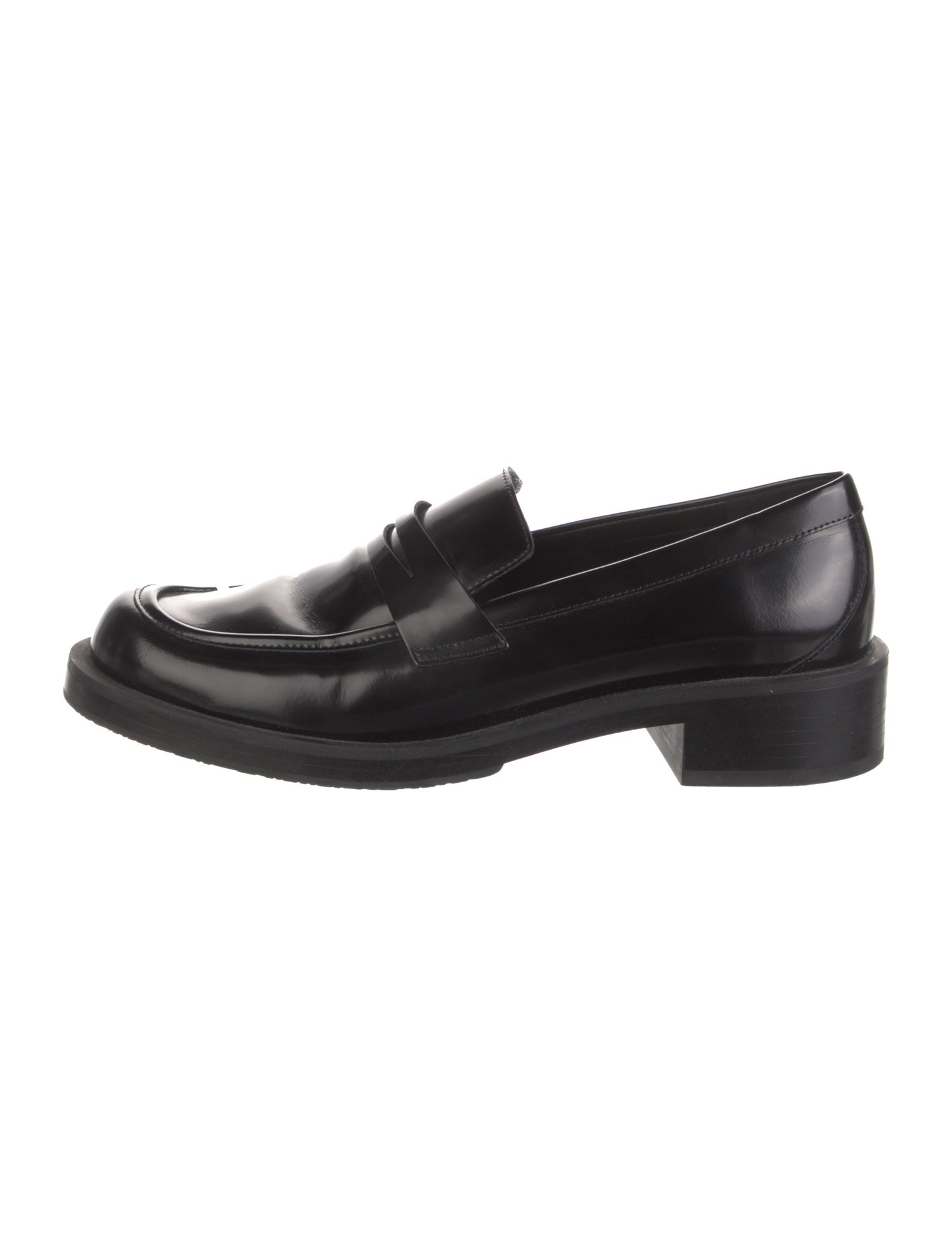 Stuart Weitzman Patent Leather Loafers