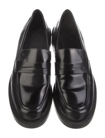 Stuart Weitzman Patent Leather Loafers