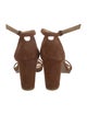 Stuart Weitzman Suede Sandals