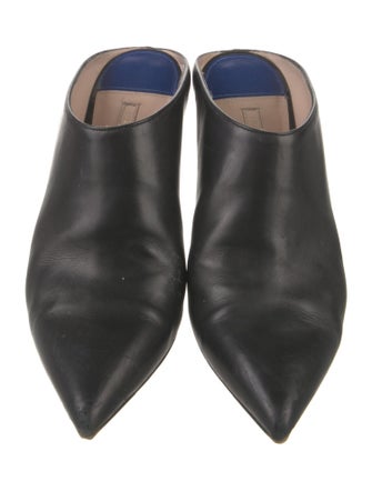 Stuart Weitzman Leather Mules