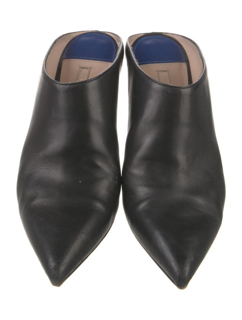 Stuart Weitzman Leather Mules