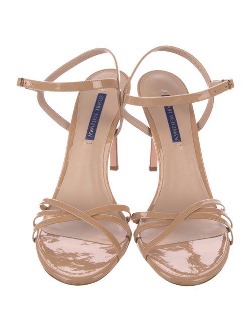 Stuart Weitzman Patent Leather Sandals