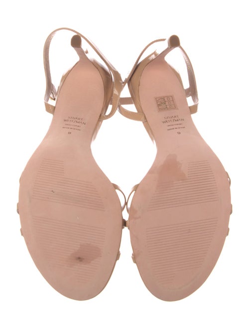 Stuart Weitzman Patent Leather Sandals
