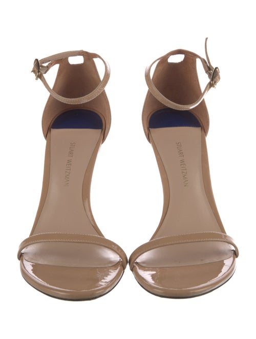 Stuart Weitzman Patent Leather Sandals