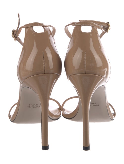 Stuart Weitzman Patent Leather Sandals