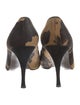 Stuart Weitzman Ponyhair Printed Pumps