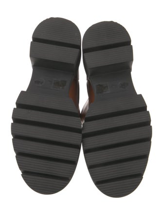 Stuart Weitzman Leather Moto Boots