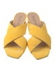 Stuart Weitzman Suede Slides