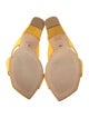 Stuart Weitzman Suede Slides