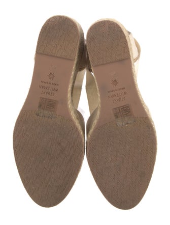 Stuart Weitzman Canvas D'Orsay Pumps