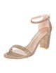 Stuart Weitzman Glitter Glitter Accents Sandals