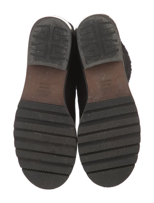 Stuart Weitzman Suede Combat Boots