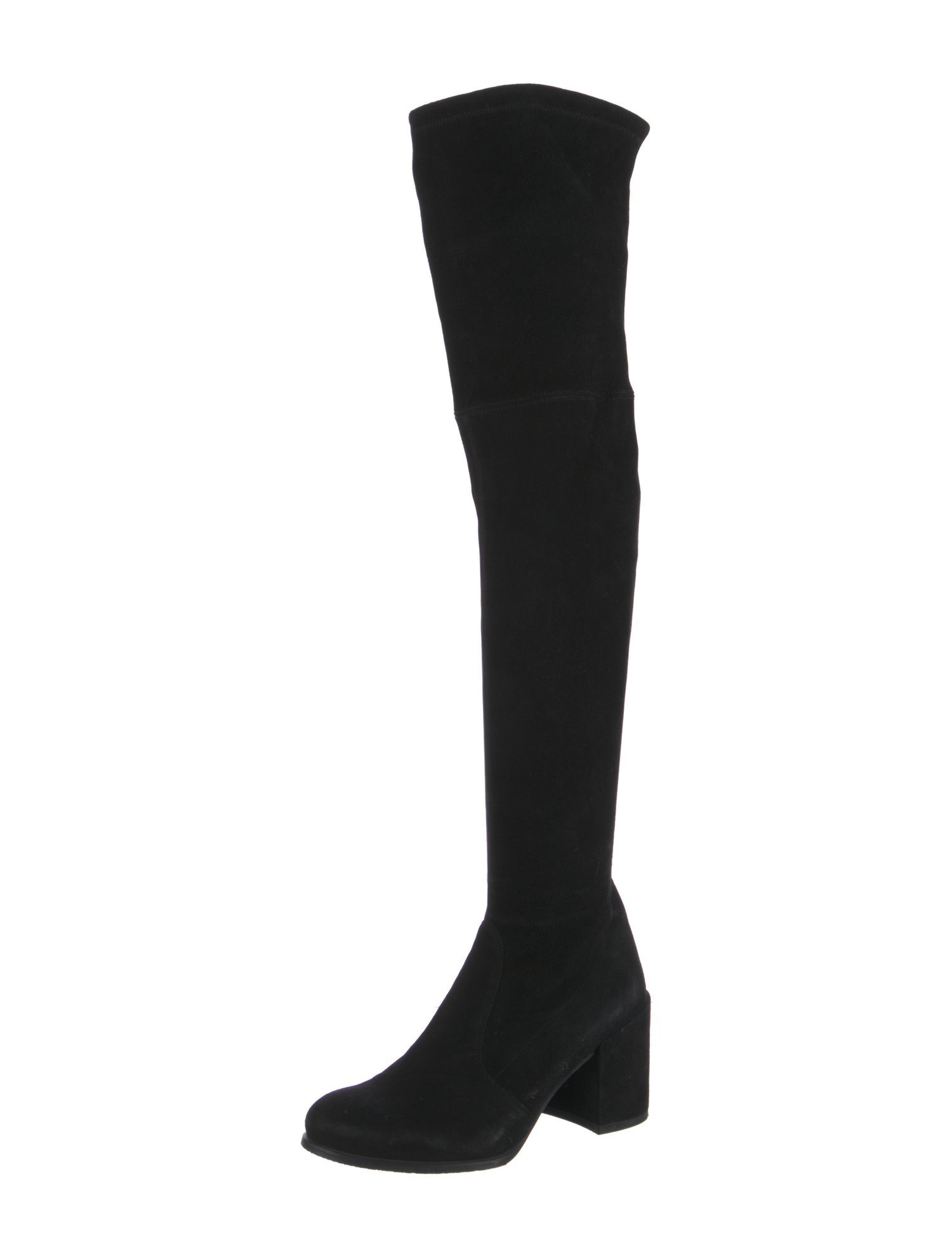 Stuart Weitzman Suede Sock Boots