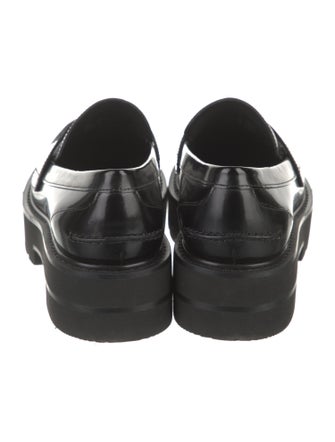 Stuart Weitzman Patent Leather Loafers