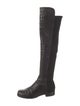 Stuart Weitzman Embossed Leather Boots