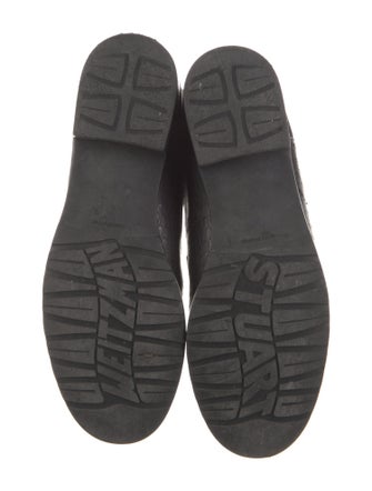 Stuart Weitzman Embossed Leather Boots