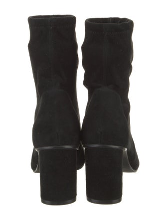 Stuart Weitzman Suede Sock Boots