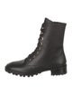 Stuart Weitzman Leather Combat Boots