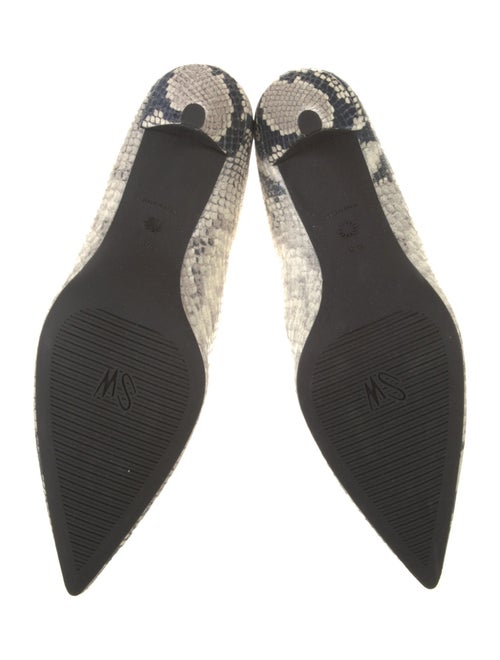 Stuart Weitzman Leather Animal Print Boots