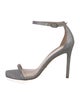 Stuart Weitzman Glitter Glitter Accents Sandals
