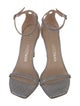 Stuart Weitzman Glitter Glitter Accents Sandals