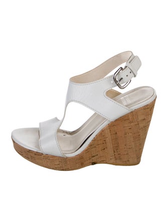 Stuart Weitzman Leather Slingback Sandals