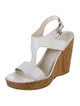 Stuart Weitzman Leather Slingback Sandals