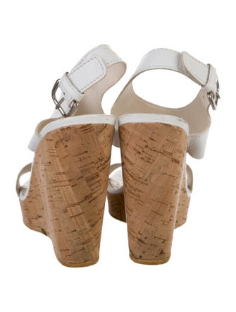 Stuart Weitzman Leather Slingback Sandals