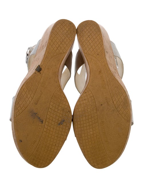 Stuart Weitzman Leather Slingback Sandals