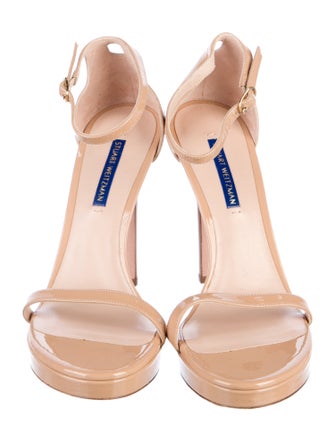 Stuart Weitzman Patent Leather Sandals
