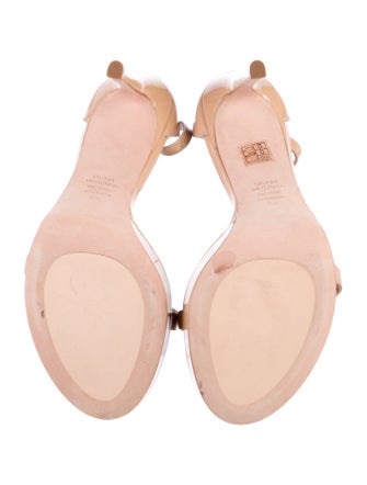 Stuart Weitzman Patent Leather Sandals