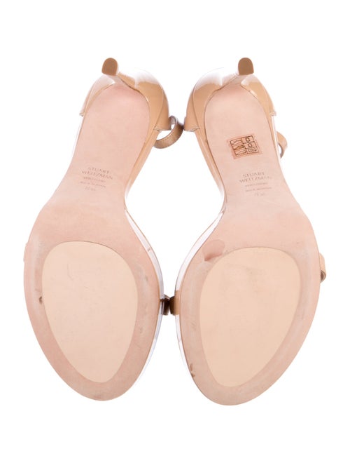 Stuart Weitzman Patent Leather Sandals