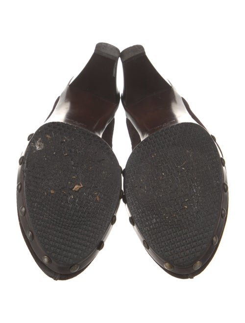 Stuart Weitzman Suede Mules