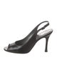 Stuart Weitzman Leather Slingback Pumps