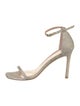 Stuart Weitzman Glitter Glitter Accents Sandals