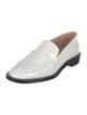 Stuart Weitzman Embossed Leather Loafers