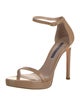 Stuart Weitzman Patent Leather Sandals