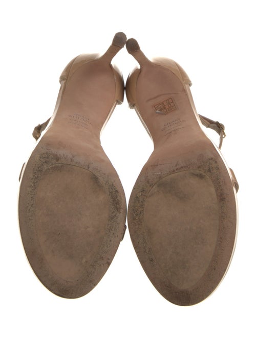 Stuart Weitzman Patent Leather Sandals