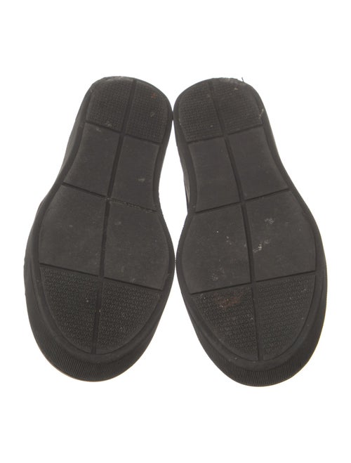 Stuart Weitzman Suede Crystal Embellishments Loafers