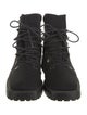 Stuart Weitzman Canvas Combat Boots