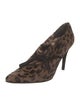 Stuart Weitzman Ponyhair Animal Print Pumps