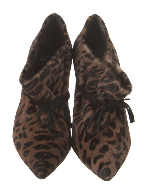 Stuart Weitzman Ponyhair Animal Print Pumps