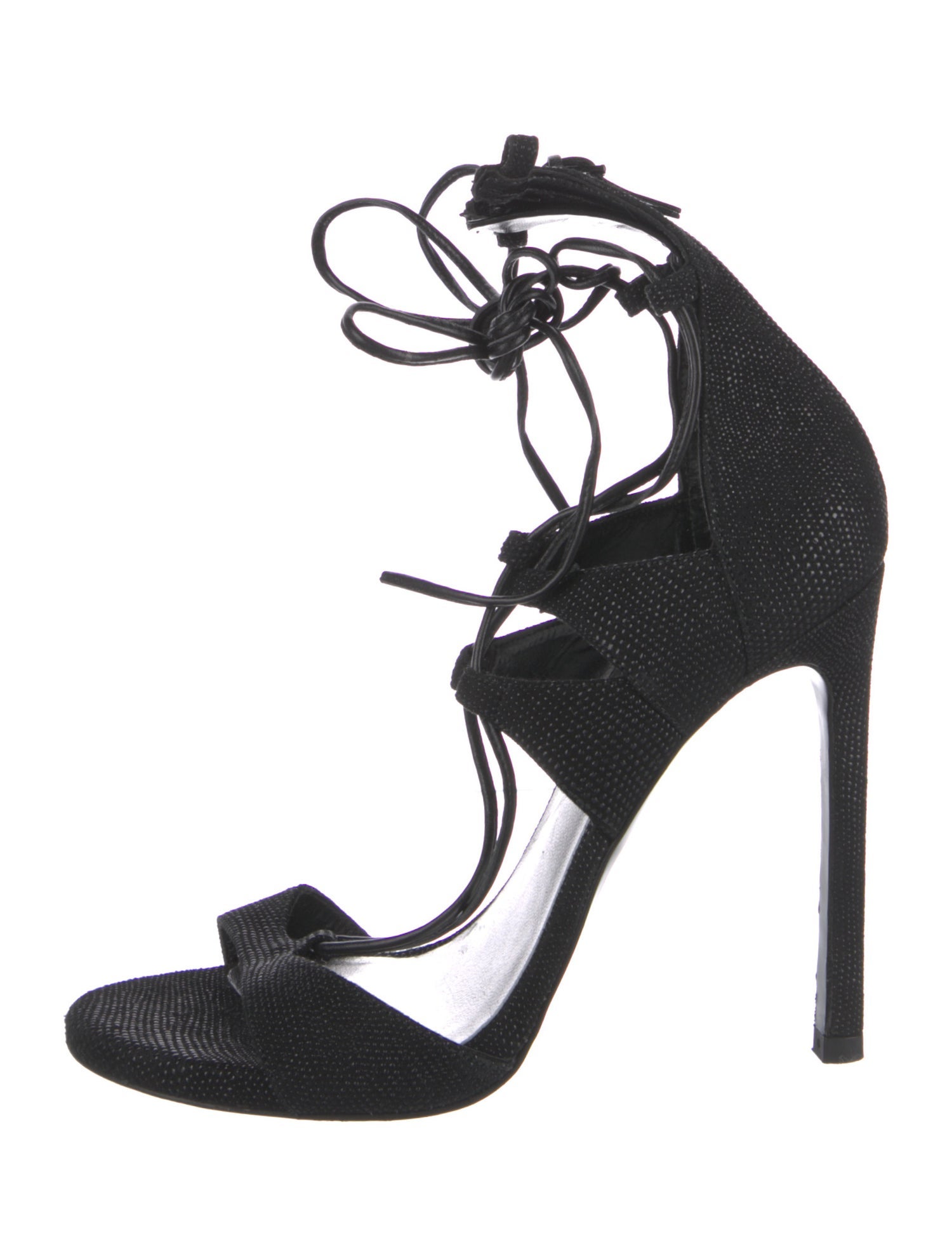 Stuart Weitzman Suede Gladiator Sandals