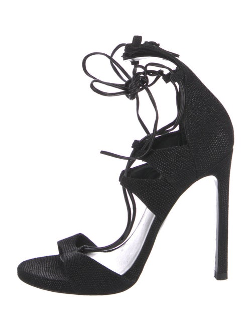 Stuart Weitzman Suede Gladiator Sandals