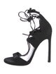 Stuart Weitzman Suede Gladiator Sandals