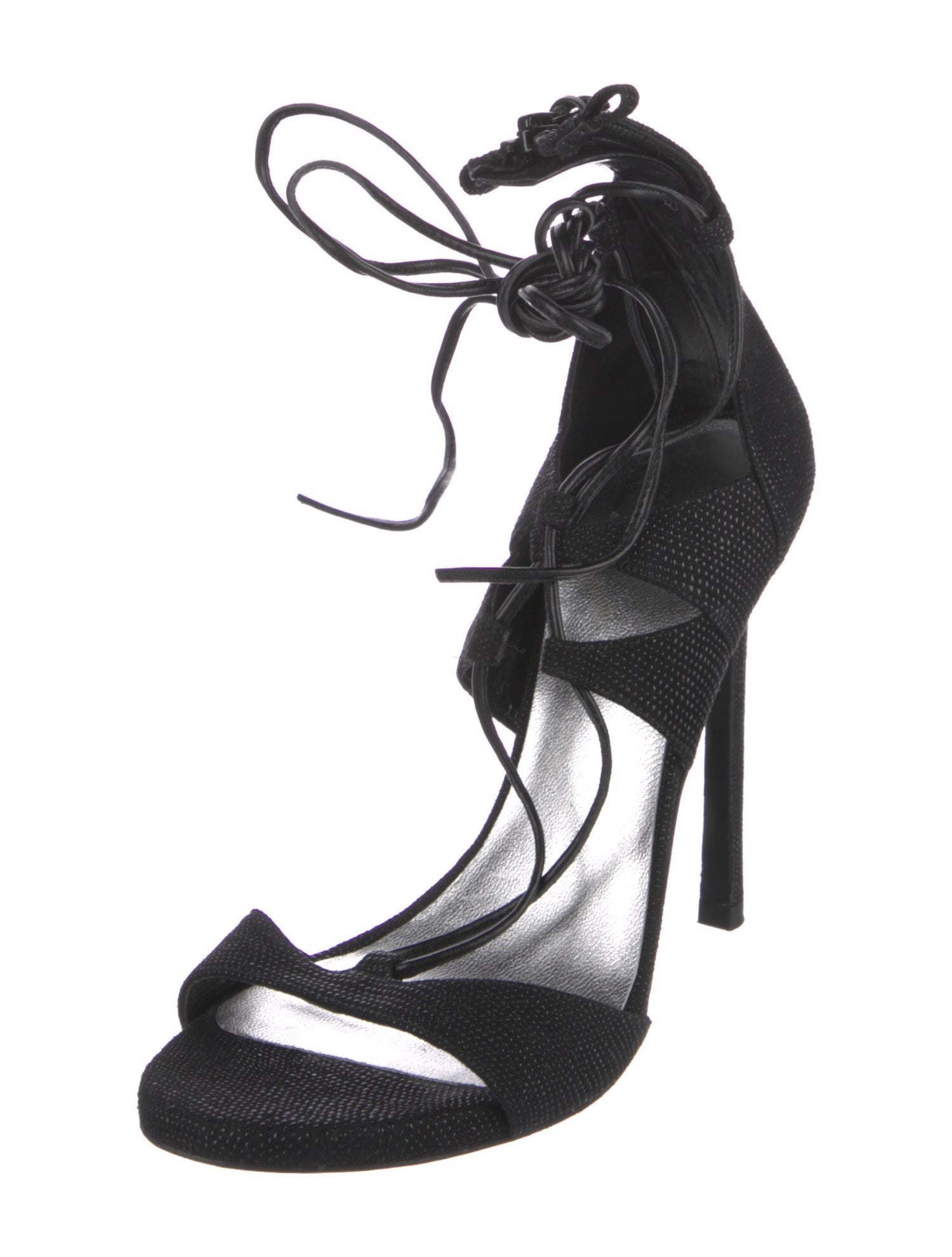 Stuart Weitzman Suede Gladiator Sandals