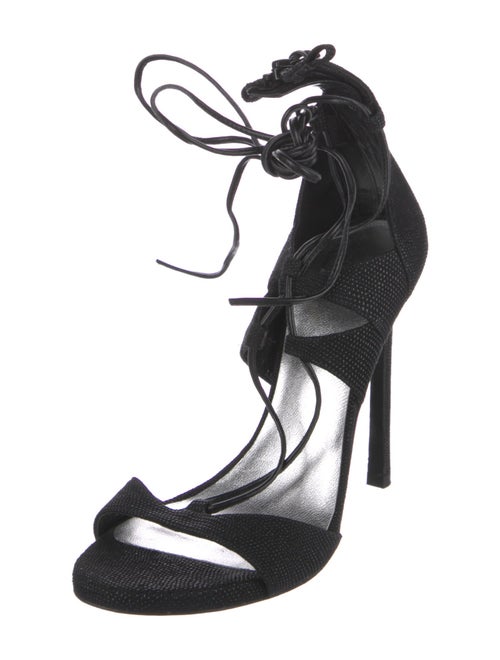 Stuart Weitzman Suede Gladiator Sandals