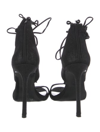 Stuart Weitzman Suede Gladiator Sandals