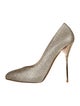 Stuart Weitzman Glitter Glitter Accents Pumps